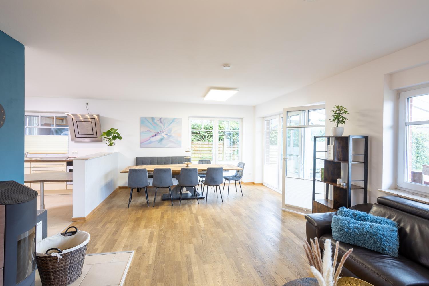 Oara Comfort Home, Ferienhaus 210Qm Mit Garten Reppenstedt Luaran gambar